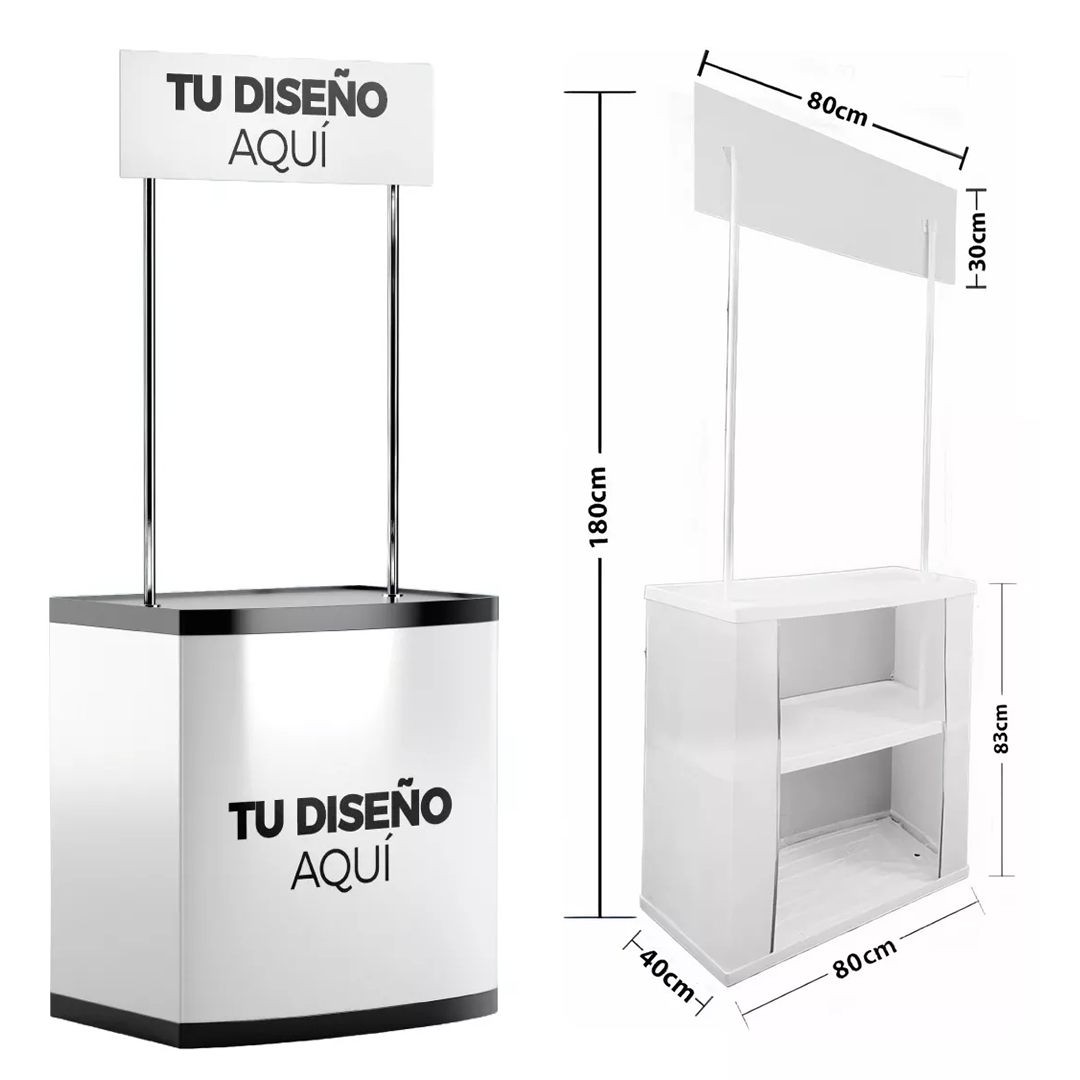 demo stand solo para publicidad
